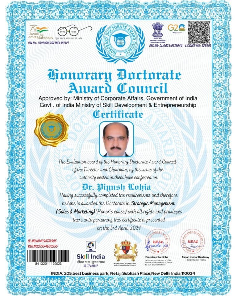 Dr Piyush Lohia CT HDAC