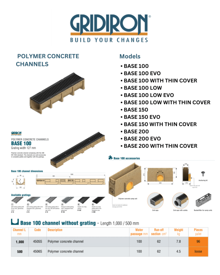 Polymer Concrete Channels